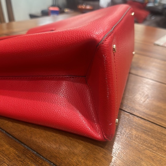 Red Kate Spade bag. Great condition! - Picture 6 of 16